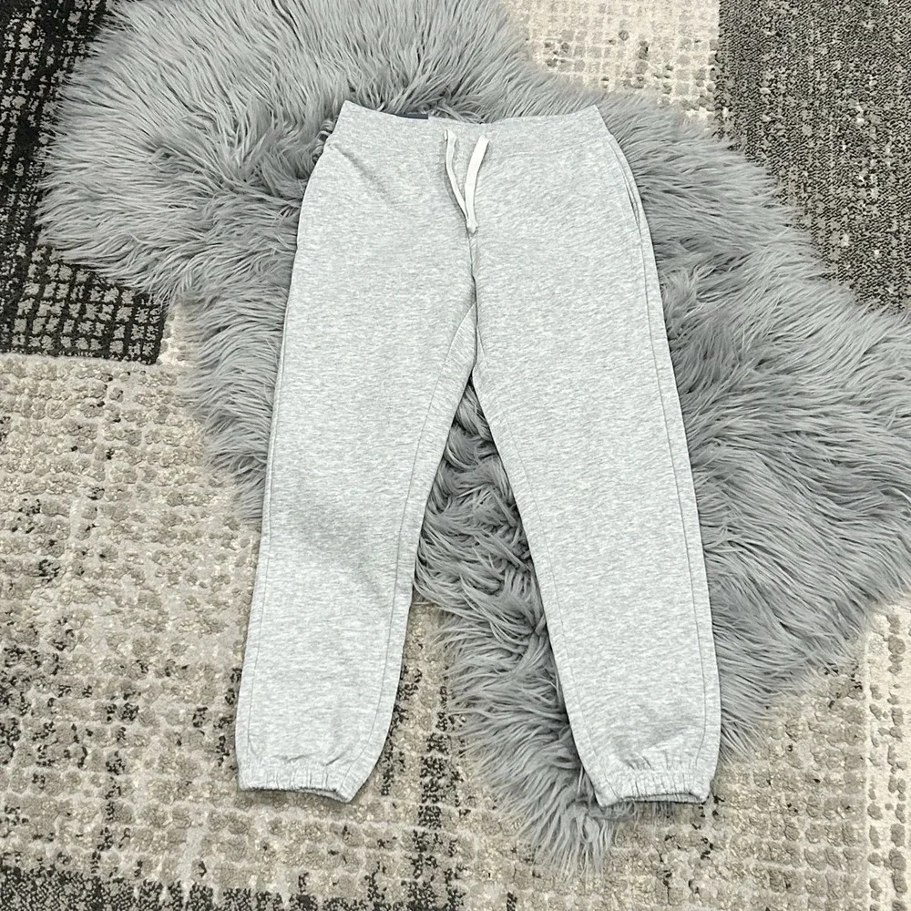 GAP Kids Girls Heathered Grey Sweatpant Jogger‎ Pants Size 6/7 NWT